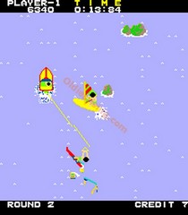 une photo d'Ã©cran de Water Ski sur Arcade
